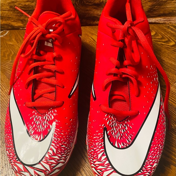 Nike Vapor Varsity Low TD Football Cleats RED 880319-610 Mens size 10.5 VPR 155 - Picture 2 of 9